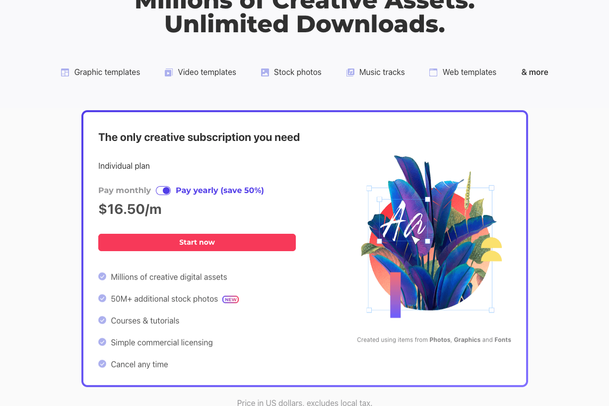 old envato site